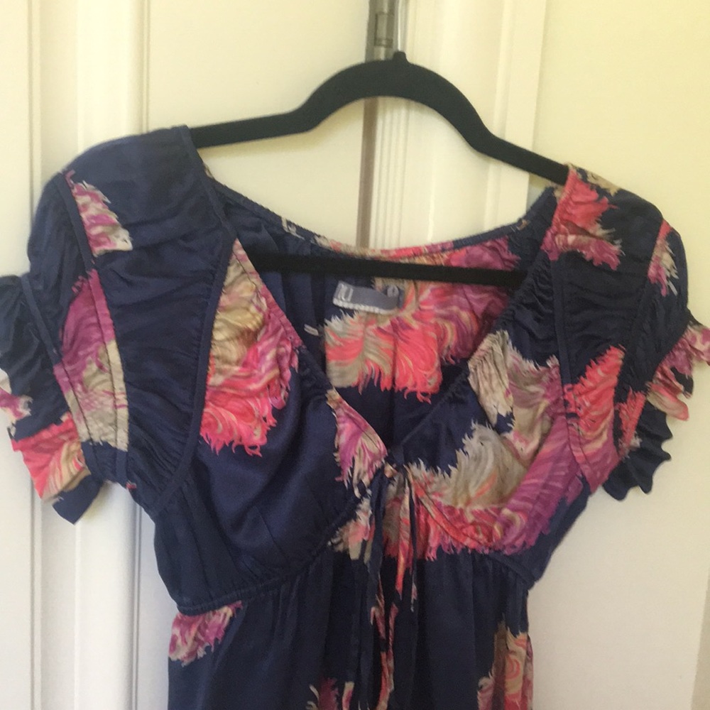Modern baby doll blouse